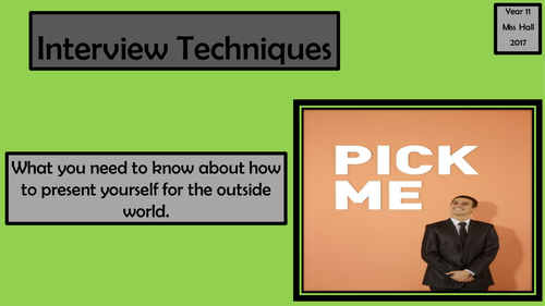 Interview Techniques