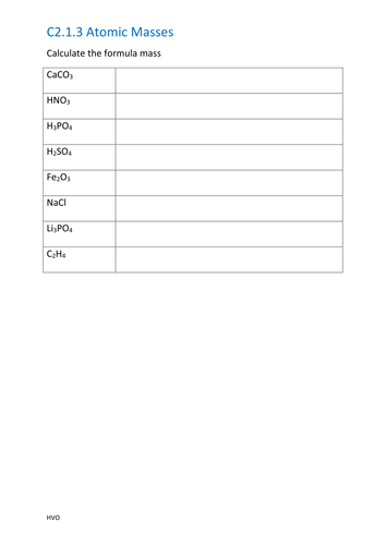 Calculations for Alevel | Teaching Resources