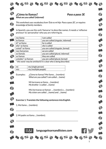 c-mo-te-llamas-what-are-you-called-teaching-resources