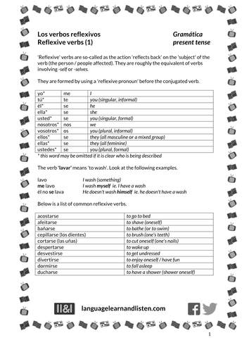 los-verbos-reflexivos-1-reflexive-verbs-1-teaching-resources