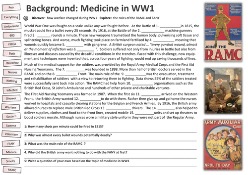 Medicine in WW1