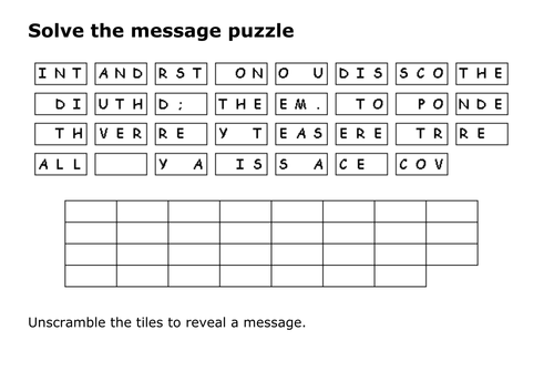 Solve the message puzzle from Galileo Galilei