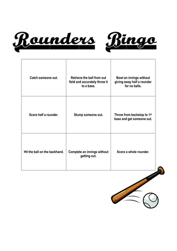 Rounders Bingo