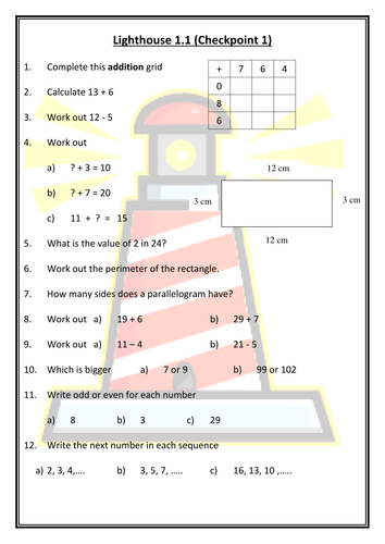 Learning Lighthouses Hierarchical Skills Tests