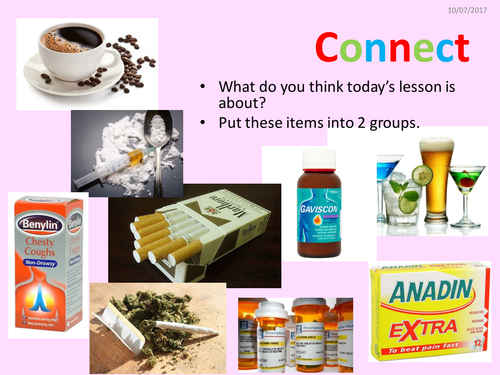 KS3 Activate Science 2 Health and Lifestyle lesson 6 Drugs