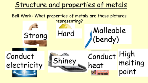 Structure And Properties Of Metals Teaching Resources