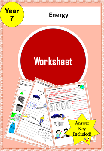 Energy-Types, Conversions & Conservation