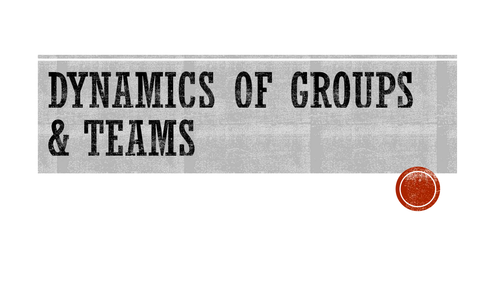 A level group dynamics