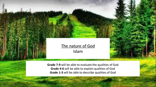 The nature of  God (Allah)