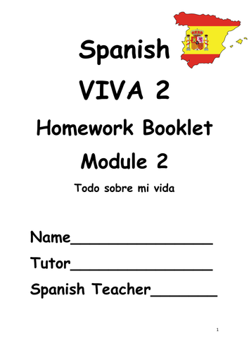 Y8 Todo sobre mi (Revision booklet)