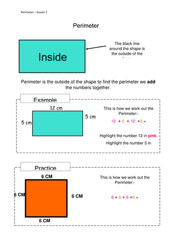 Finding the Perimeter