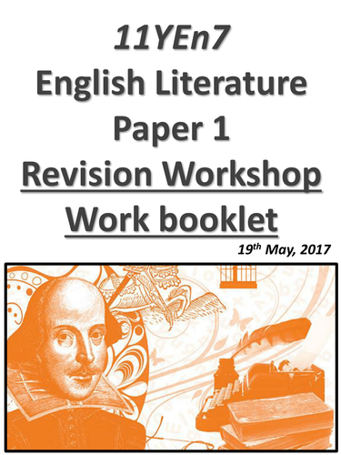 AQA English Lit Paper 1 Revision Materials