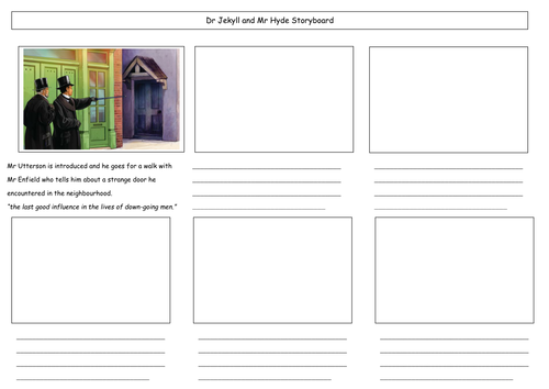 Dr Jekyll and Mr Hyde Easy Cover Lessons