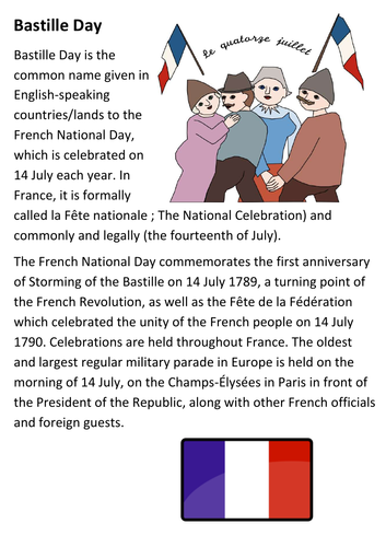 Bastille Day Handout