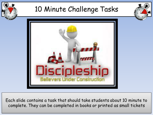 Mark's Gospel Revision Challenge