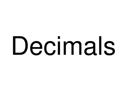 4 digit and decimal number addition (place value, reading & writing decimals, adding decimals)