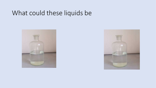 Lesson resources Yr 7 Simple chemical reactions