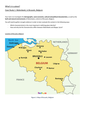 OCR A Level Geography - Contrasting Place Profiles - Case Studies: Brussels and Aleppo