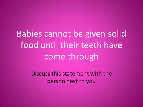 Child Development - Teeth