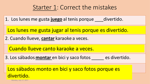 Viva 1 - Module 2.5 ¿Eres fanático?