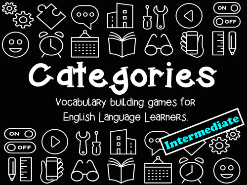 Categories: Vocabulary Building Games (Intermediate Level)