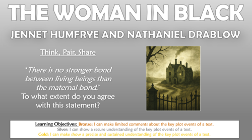 The Woman in Black: Hill's Description of the Woman!