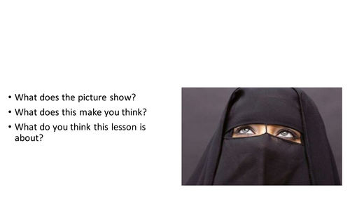 PHSEE Keystage 3 Islamaphobia lesson resources