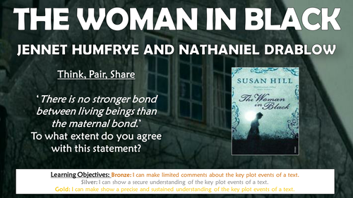 The Woman in Black: Jennet Humfrye and Nathaniel Drablow!