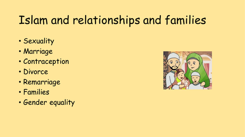 AQA Islam: Relationships and Families