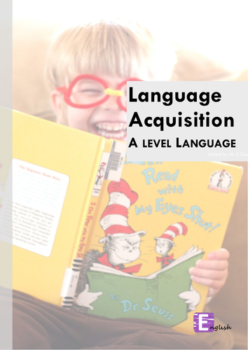 A Level Language Childhood Language Acquisition- Verbal