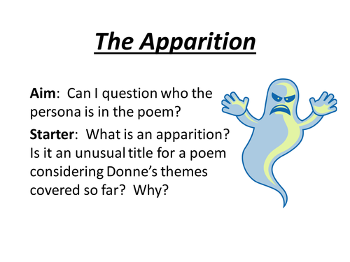 The Apparition - John  Donne