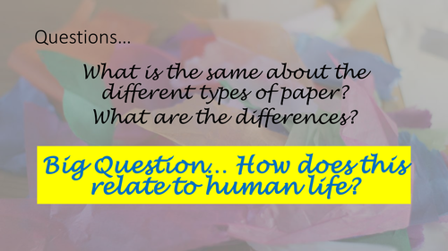 Lesson on Tissue by Imtiaz Dharker Interactive