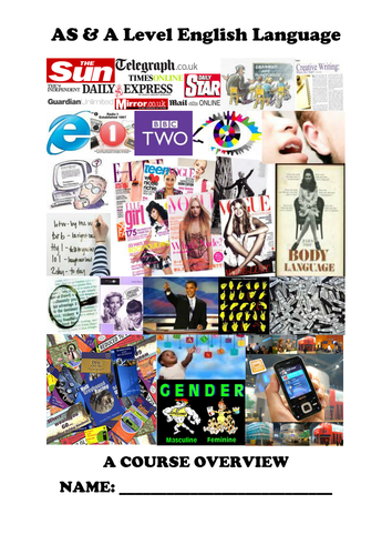aqa english language as level coursework