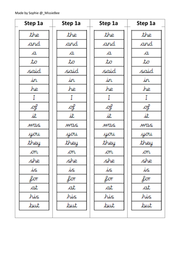 Spelling 'Step Challenges' for Years 1-6 (New Curriculum)
