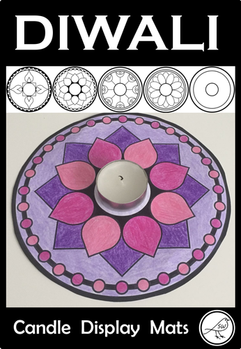 Diwali – Candle Display Mats