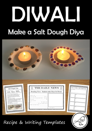Diwali – Make a Salt Dough Diya