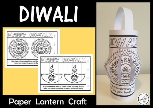 Diwali - Paper lantern craft