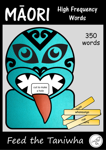 Māori High Frequency Words – Feed the Taniwha