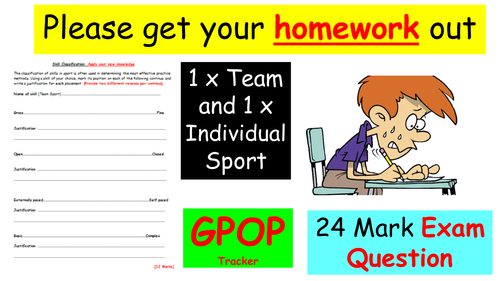 New AQA GCSE PE - Goal Setting