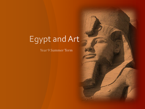 A simple lesson on Egypt, Looking at Hieroglyphics and making a cartouche on papyrus