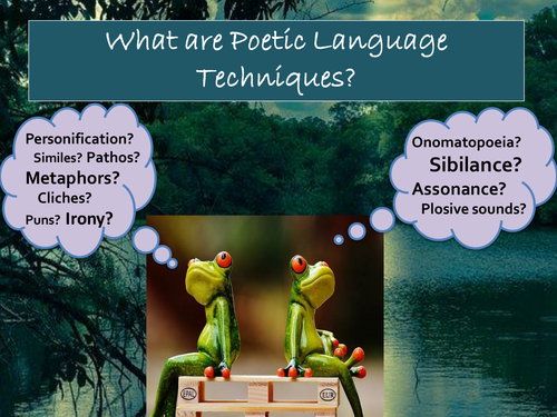 NEW! 36 POETIC LANGUAGE TECHNIQUES – DEFINITIONS, EXAMPLES, EFFECTS