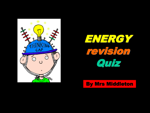 Energy Resources multiple choice revision for KS3, or good starter for KS4 topic