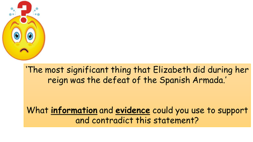 KS4 - GCSE History - Elizabethan England - Education