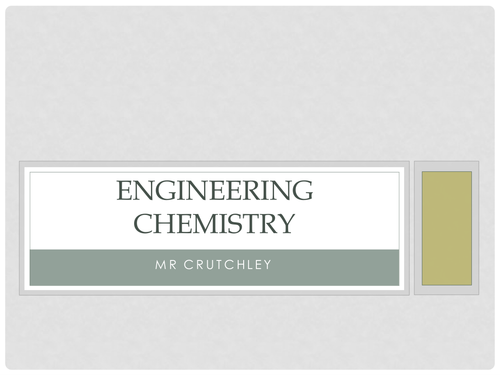 engineering chemistry