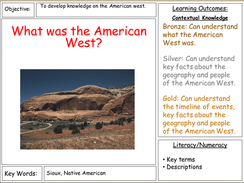 American West Introduction.