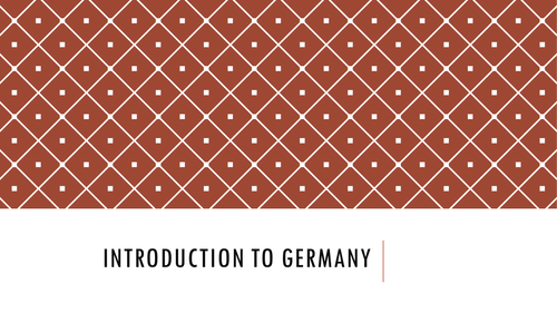 Germany in 1800 - Unification of Germany