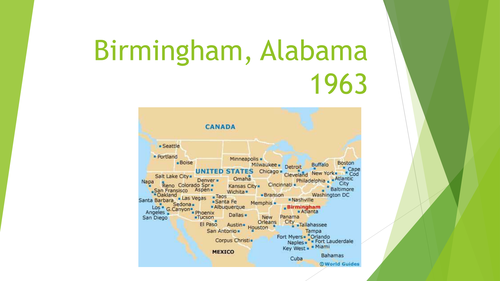 Civil rights USA - Birmingham Alabama MLK