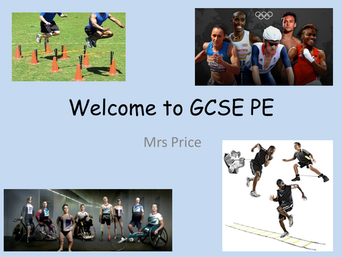 Introduction to GCSE PE Edexcel