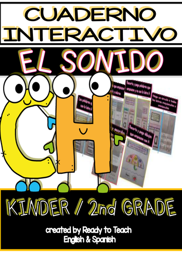 Interactive Notebook in Spanish - Sound CH