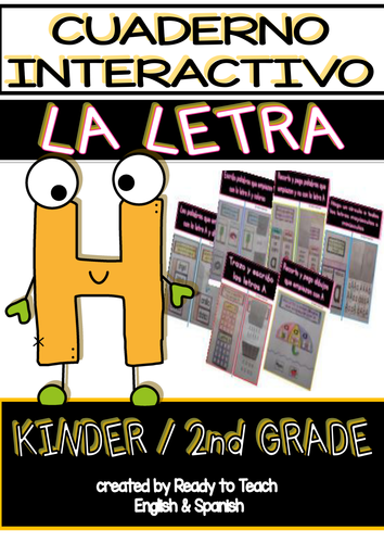 Interactive Notebook in Spanish - Letter H